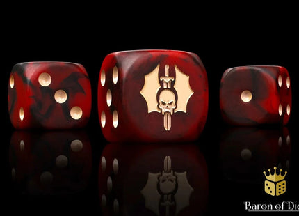 Gamers Guild AZ Baron of Dice Baron of Dice: Cursed Vampire Dice - Set of 25 Baron of Dice