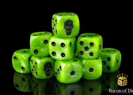 Gamers Guild AZ Baron of Dice Baron of Dice: Day of the Dead Dice - Skull Baron of Dice