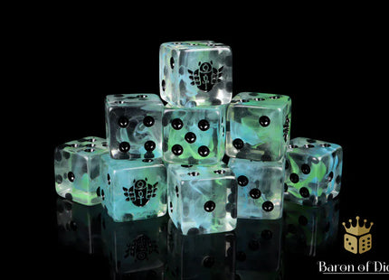 Gamers Guild AZ Baron of Dice Baron of Dice: Day of the Dead Scarab Dice - Set of 25 Baron of Dice