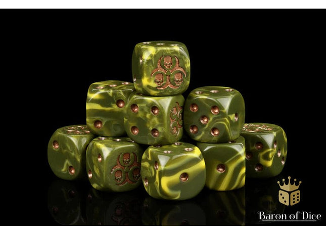 Gamers Guild AZ Baron of Dice Baron of Dice: Diseased Dice / Round Corner Baron of Dice