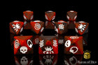 Gamers Guild AZ Baron of Dice Baron of Dice: Electric Spider D8 Dice  Set Baron of Dice