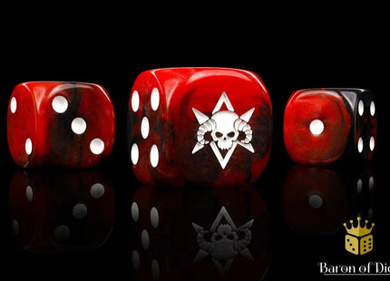 Gamers Guild AZ Baron of Dice Baron of Dice: Exorcist Dice - Set of 25 Baron of Dice
