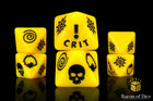 Gamers Guild AZ Baron of Dice Baron of Dice: Generic Yellow D8 Dice  Set Baron of Dice