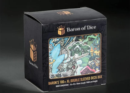 Gamers Guild AZ Baron of Dice Baron of Dice: Grimdark Collage - 100+ XL Deck Box Baron of Dice