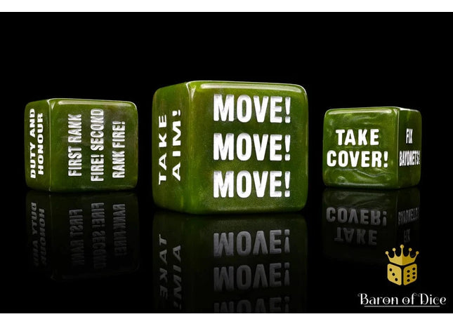 Gamers Guild AZ Baron of Dice Baron of Dice: Guard Regimental Guard Order Dice Baron of Dice