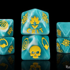 Gamers Guild AZ Baron of Dice Baron of Dice: Guardians D8 Dice  Set Baron of Dice
