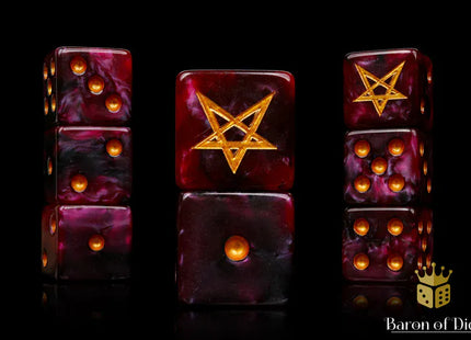 Gamers Guild AZ Baron of Dice Baron of Dice: Heretic Legion - Official Trench Crusade Dice Set Baron of Dice