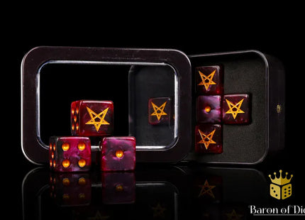 Gamers Guild AZ Baron of Dice Baron of Dice: Heretic Legion - Official Trench Crusade Dice Set Baron of Dice