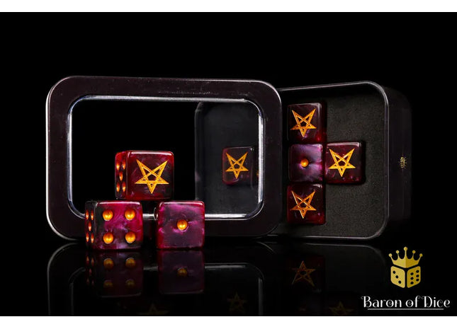 Gamers Guild AZ Baron of Dice Baron of Dice: Heretic Legion - Official Trench Crusade Dice Set Baron of Dice