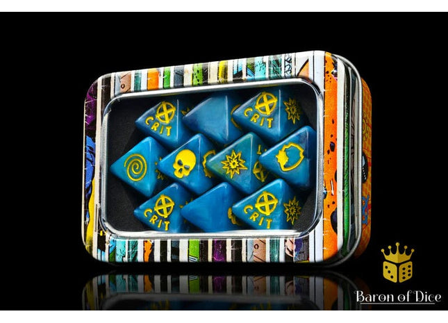 Gamers Guild AZ Baron of Dice Baron of Dice: Heroic Mutants D8 Dice  Set Baron of Dice