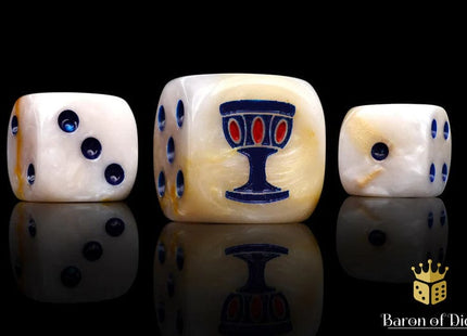 Gamers Guild AZ Baron of Dice Baron of Dice: Holy Grail, 16mm  Dice / Round Corner Baron of Dice