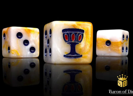 Gamers Guild AZ Baron of Dice Baron of Dice: Holy Grail, 16mm Dice / Square Corner Baron of Dice