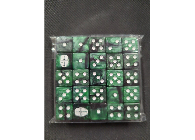 Gamers Guild AZ Baron of Dice Baron of Dice: Imperial Helm Green (Alternate) - Round Baron of Dice