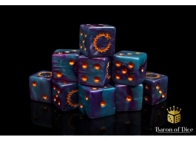 Gamers Guild AZ Baron of Dice Baron of Dice: Infinity Dragon Dice - Set of 25 Baron of Dice