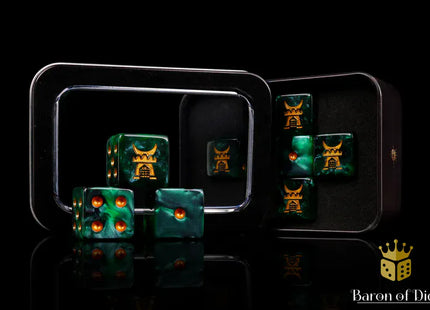 Gamers Guild AZ Baron of Dice Baron of Dice: Iron Sultanate - Official Trench Crusade Dice Set Baron of Dice
