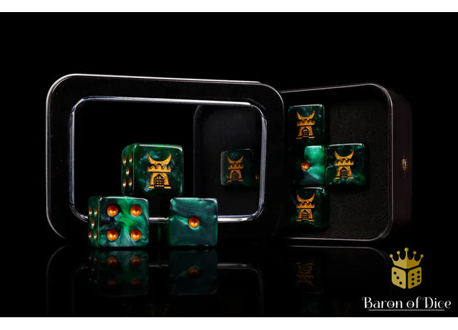 Gamers Guild AZ Baron of Dice Baron of Dice: Iron Sultanate - Official Trench Crusade Dice Set Baron of Dice