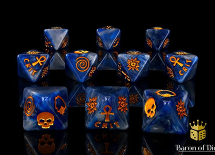 Gamers Guild AZ Baron of Dice Baron of Dice: Judgement Day D8 Dice  Set Baron of Dice