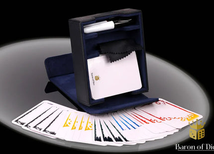 Gamers Guild AZ Baron of Dice Baron of Dice: Magnetic Storage Box & TCG Dry Erase Cards - 60ct Baron of Dice