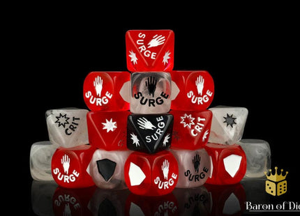 Gamers Guild AZ Baron of Dice Baron of Dice: Matte Finish, Shadow Group, Dice Set (x50) Baron of Dice