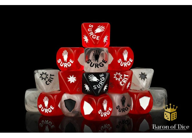 Gamers Guild AZ Baron of Dice Baron of Dice: Matte Finish, Shadow Group, Dice Set (x50) Baron of Dice