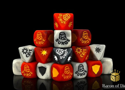 Gamers Guild AZ Baron of Dice Baron of Dice: Matte Finish, Trooper, Dice Set Baron of Dice