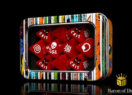 Gamers Guild AZ Baron of Dice Baron of Dice: Merc For Hire D8 Dice Set Baron of Dice