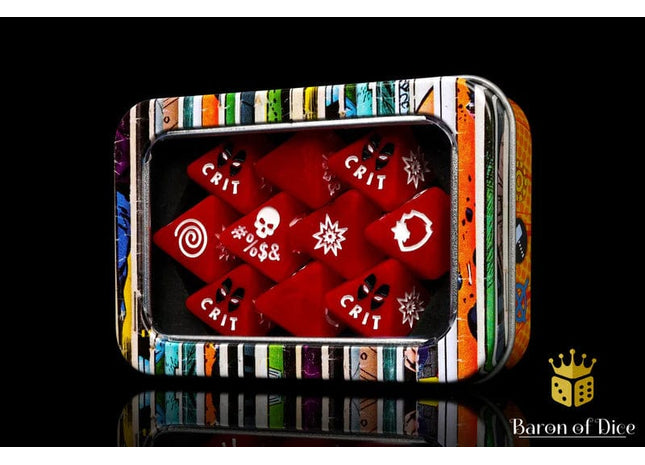 Gamers Guild AZ Baron of Dice Baron of Dice: Merc For Hire D8 Dice Set Baron of Dice