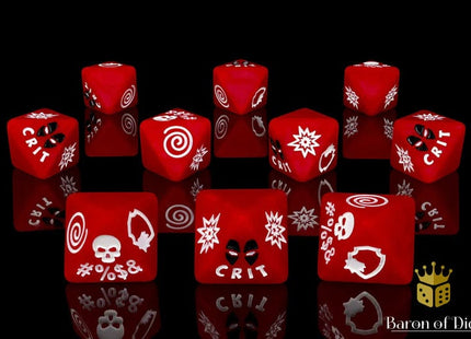 Gamers Guild AZ Baron of Dice Baron of Dice: Merc For Hire D8 Dice Set Baron of Dice