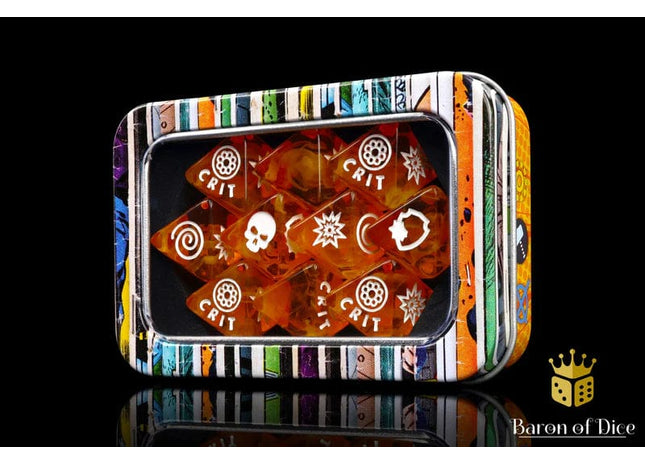 Gamers Guild AZ Baron of Dice Baron of Dice: Mysterious D8 Dice  Set Baron of Dice