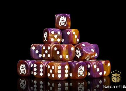 Gamers Guild AZ Baron of Dice Baron of Dice: Officially Licensed Old Dominion, Conquest, Limited Edition, 16mm Dice Baron of Dice