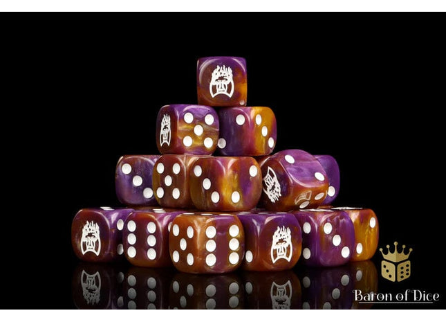 Gamers Guild AZ Baron of Dice Baron of Dice: Officially Licensed Old Dominion, Conquest, Limited Edition, 16mm Dice Baron of Dice