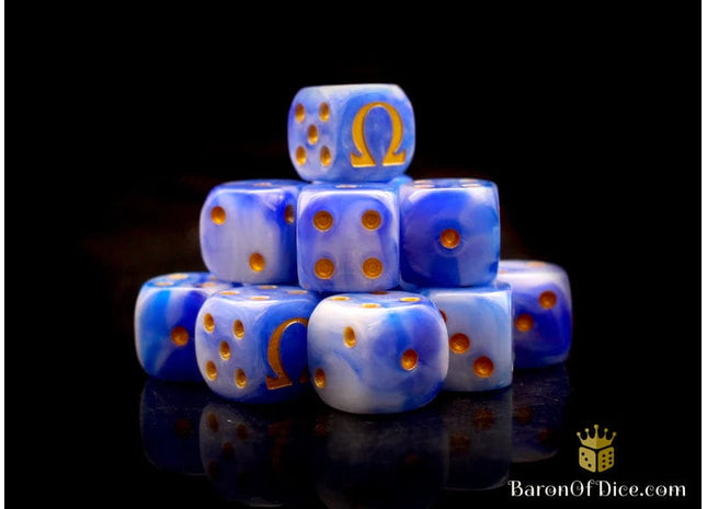 Gamers Guild AZ Baron of Dice Baron of Dice: Omega, Gold, Dice / Round Corner Baron of Dice