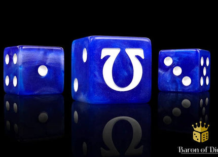 Gamers Guild AZ Baron of Dice Baron of Dice: Omega, White, Dice / Square Corner Baron of Dice