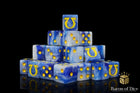 Gamers Guild AZ Baron of Dice Baron of Dice: Omega, Yellow, Dice / Square Corner Baron of Dice