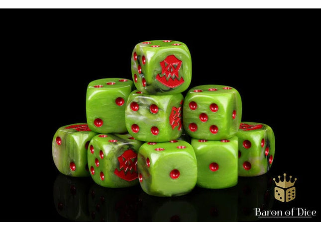 Gamers Guild AZ Baron of Dice Baron of Dice: Orc, OG, Red Dice / Round Corner Baron of Dice