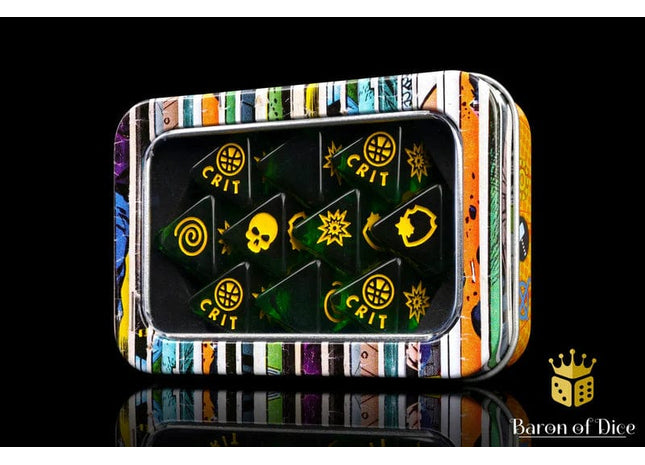 Gamers Guild AZ Baron of Dice Baron of Dice: Outsiders D8 Dice Set Limited Edition Set Baron of Dice