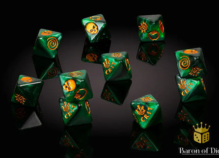Gamers Guild AZ Baron of Dice Baron of Dice: Outsiders Dice - D8 Set Baron of Dice