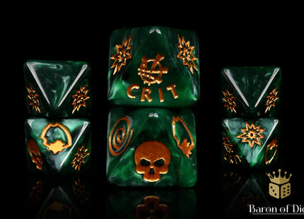 Gamers Guild AZ Baron of Dice Baron of Dice: Outsiders Dice - D8 Set Baron of Dice