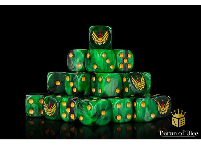 Gamers Guild AZ Baron of Dice Baron of Dice: Reaper Angels, Dice / Round Corner / 16mm Baron of Dice