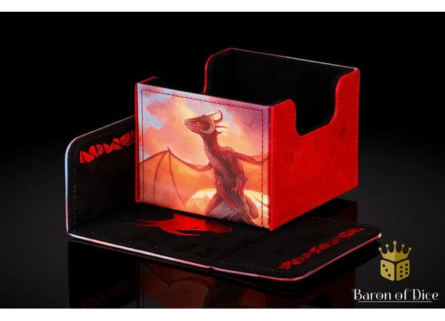 Gamers Guild AZ Baron of Dice Baron of Dice: Red Dragon - 100+ XL Deck Box Baron of Dice