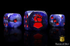 Gamers Guild AZ Baron of Dice Baron of Dice: Righteous Hand Crimson Fists Round 16mm Dice Baron of Dice
