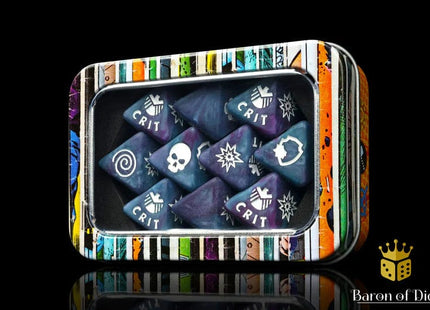 Gamers Guild AZ Baron of Dice Baron of Dice: Secret Collective D8 Dice  Set Baron of Dice