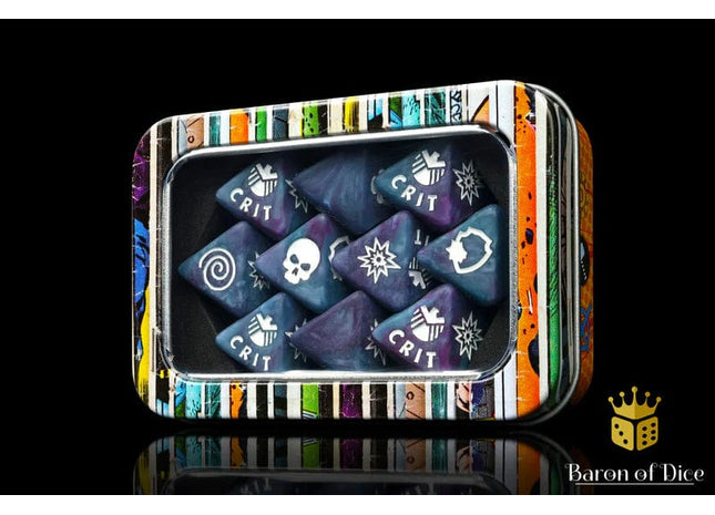 Gamers Guild AZ Baron of Dice Baron of Dice: Secret Collective D8 Dice  Set Baron of Dice
