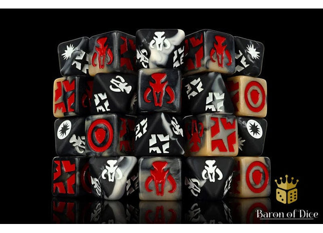 Gamers Guild AZ Baron of Dice Baron of Dice: Skirmish, Bounty Hunter, Dice Set (40ct) Baron of Dice