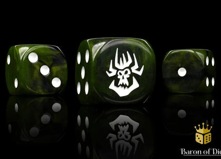 Gamers Guild AZ Baron of Dice Baron of Dice: Swamp Orcs Round Dice Baron of Dice
