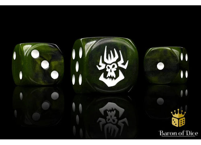 Gamers Guild AZ Baron of Dice Baron of Dice: Swamp Orcs Round Dice Baron of Dice