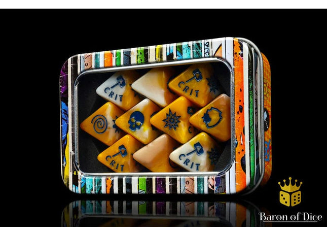 Gamers Guild AZ Baron of Dice Baron of Dice: Thor's Hammer D8 Dice  Set Baron of Dice