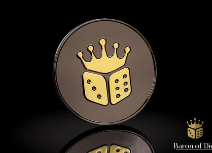 Gamers Guild AZ Baron of Dice Baron of Dice: Wargaming Tape Measure | Baron's 40mm Coin Compatible Baron of Dice