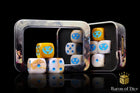 Gamers Guild AZ Baron of Dice Warmachine: Cygnar Storm Forge Official Dice Set Baron of Dice