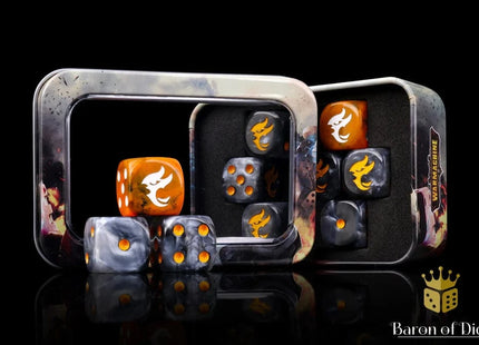 Gamers Guild AZ Baron of Dice Warmachine: Dusk Ghosts of Ios Official Dice Set Baron of Dice